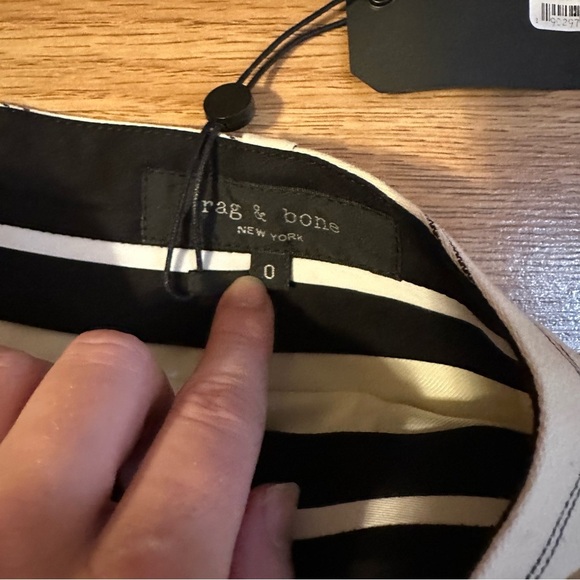 Rag & Bone Millie Short NWT Size 0 - Picture 6 of 7